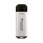 Transcend 1TB ESD300 Portable SSD 1050MB/s Type C, Silver, Thumb Drive