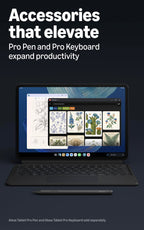 Amazon Alexa Tablet 12 Pro (all-new), 8GB RAM, 128GB, 12″ stunning 2.8K display, All-day battery, With Google Play, Designed for Alexa+, Graphite