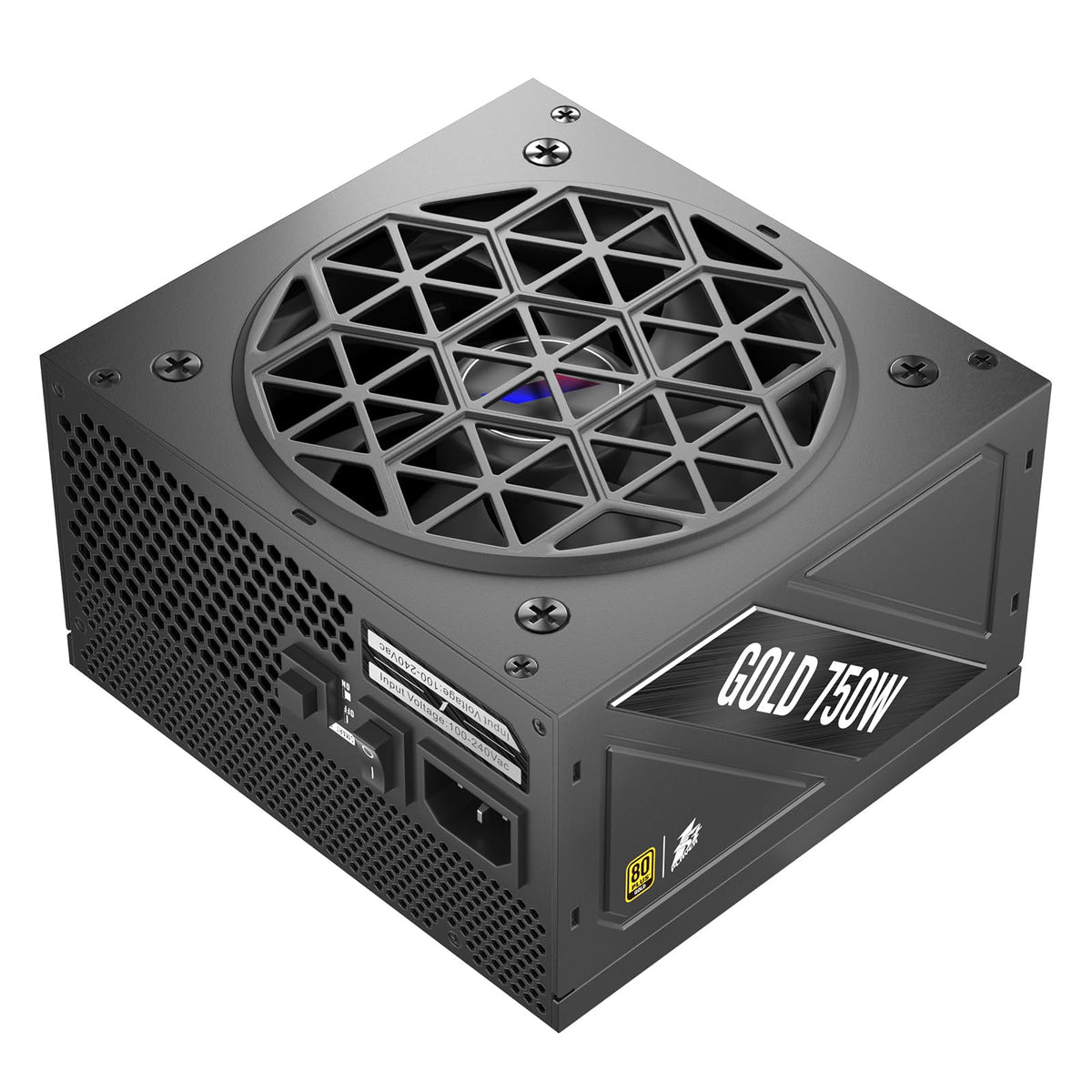 1ST PLAYER NGDP-GLD-1000W PSU Fully Modular PC ATX Power Supply-Computer Power Supplies,80 Plus Gold/PPLP Platinum,ATX 3.1/PCI-E 5.1/Silent FDB Fan with Zero RPM (White)