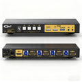 8K HDMI 2.1 KVM Switch (4 Computers 1 Monitor with EDID)