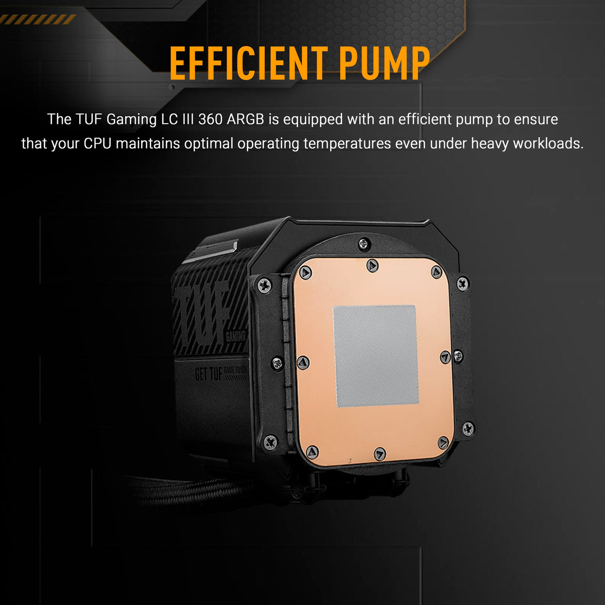 ASUS TUF Gaming LC III ARGB 360mm AMD/Intel Gaming Liquid CPU Cooler