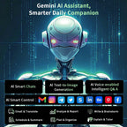 2026 Android 16 Tablet with Keyboard, Gemini AI 10 Inch Tablet, Black Case