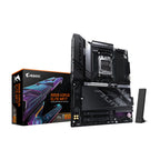 GIGABYTE B650 AORUS Elite AX AMD AM5 ATX Motherboard, Support Ryzen 9000/8000/7000 Series, DDR5, 14+2+1 Power Phase, PCIe 5.0 M.2, USB-C 3.2 Gen 2, WIFI6E, 2.5GbE, EZ-Latch, Q-Flash, RGB Fusion