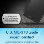 BUFFALO External SSD 500GB - Compatible with PS4 / PS5 / Windows/Mac - USB-C - USB-A - USB 3.2 - External Solid State Drive - ‎SSD-PG500U3B