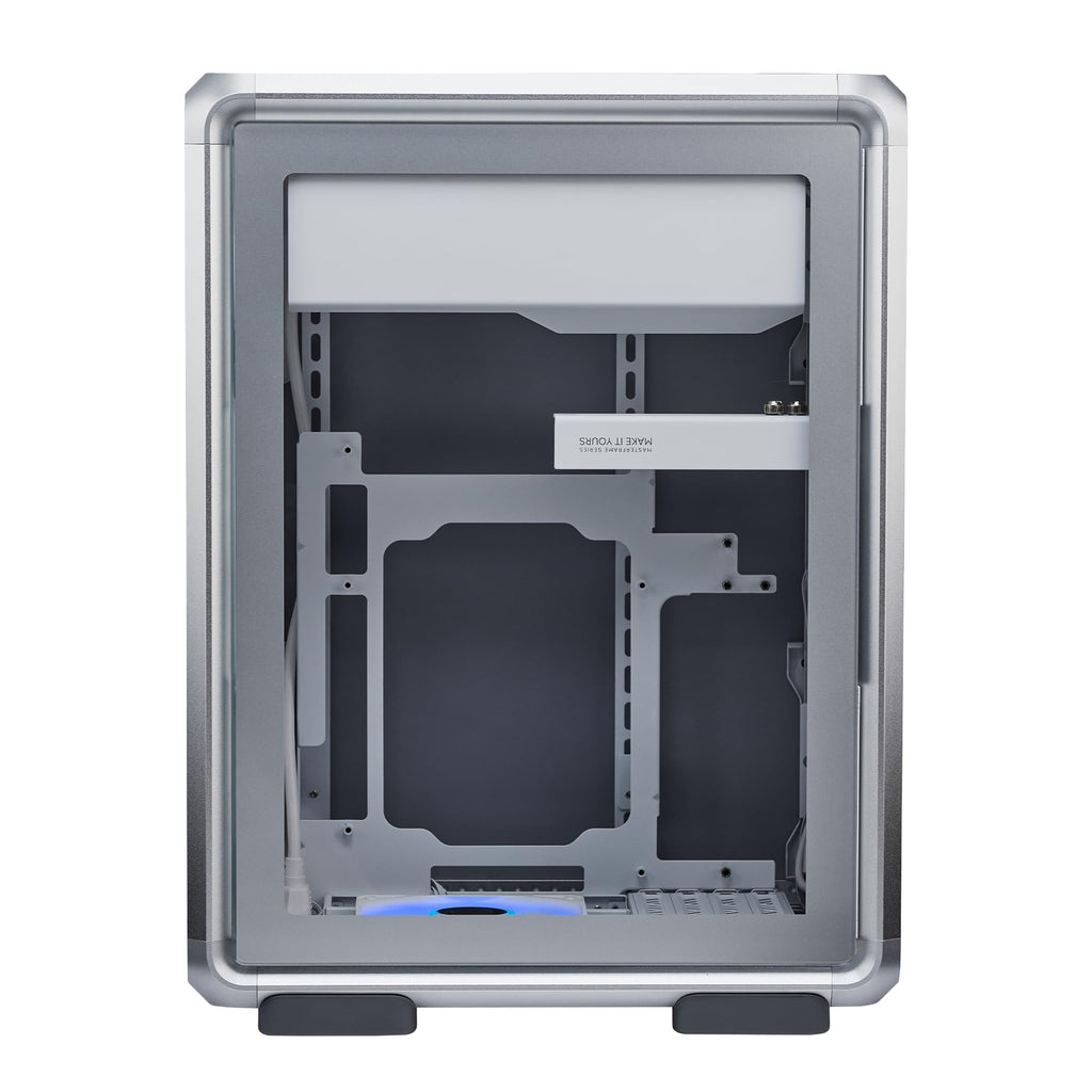 Cooler Master MasterFrame 400 Micro-ATX Case, High Airflow 360mm AIO Silver
