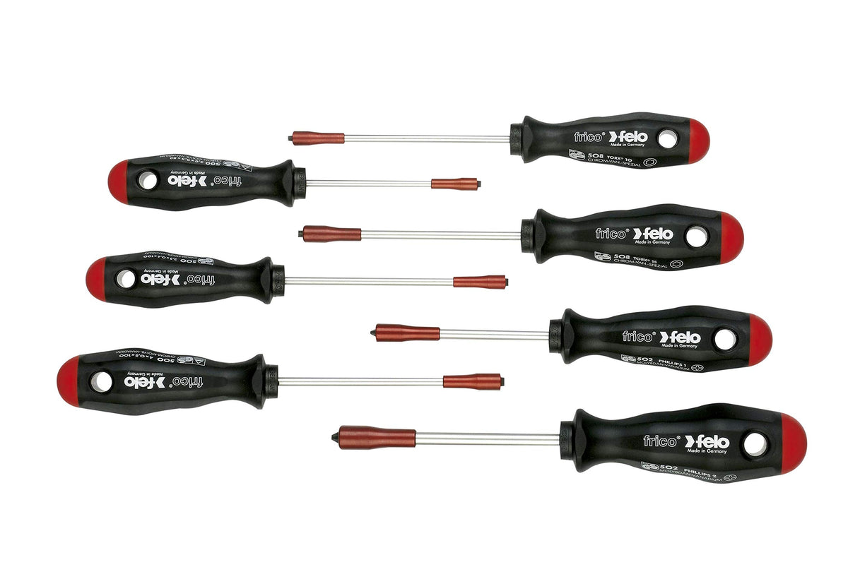 M-TEC 7 pc SL, PH, & TX Screwdriver Set-2 Component Handle