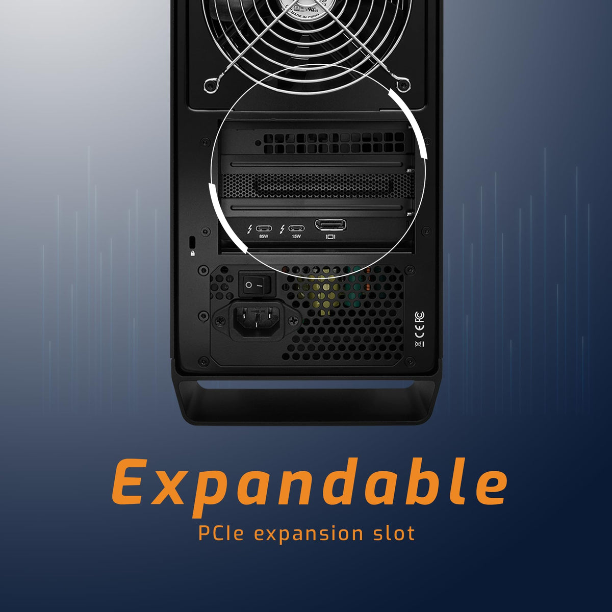 OWC ThunderBay Flex 8 0TB Storage/Dock/PCIe Expansion Enclosure