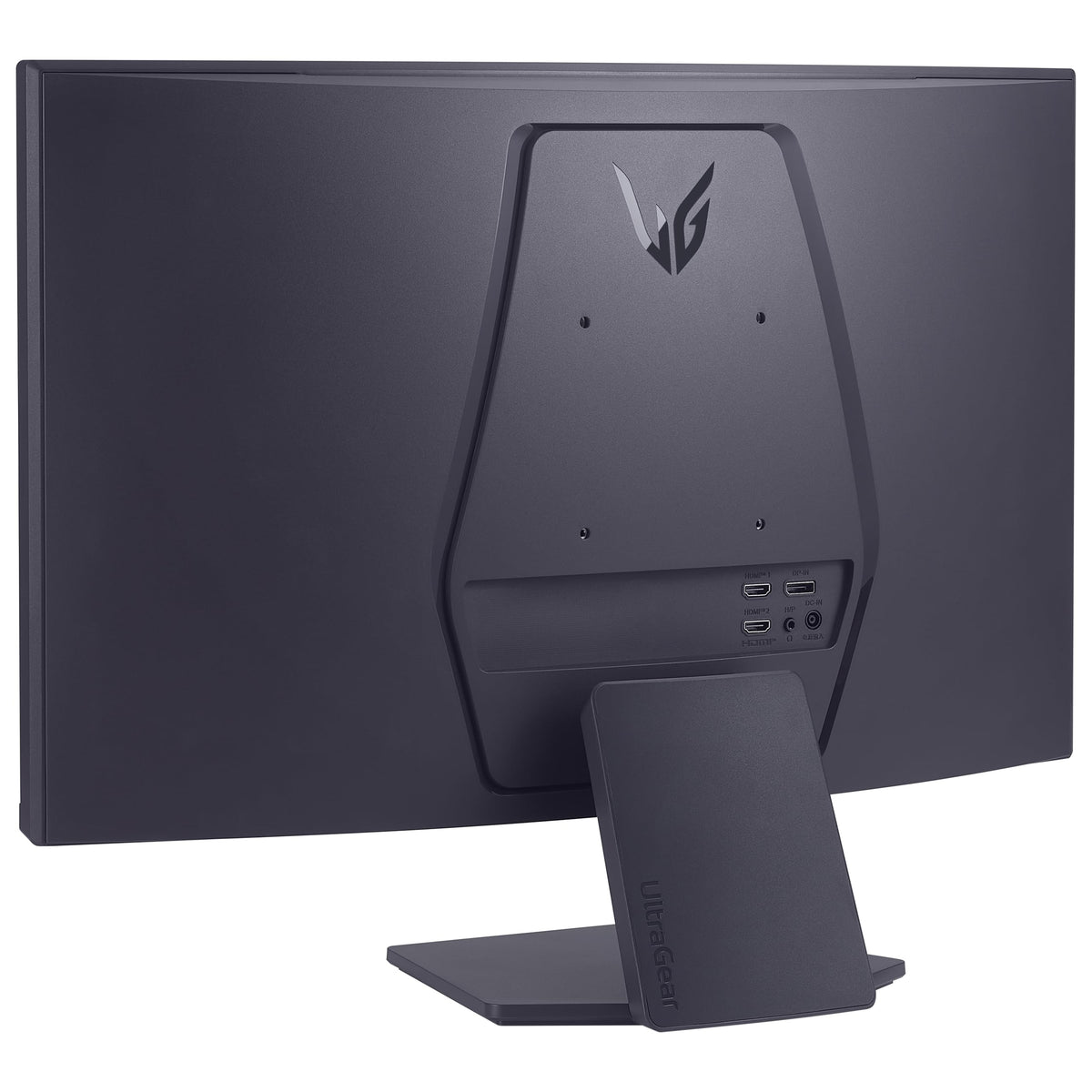 LG 27GS60QC-B Ultragear 27-inch Curved Gaming Monitor QHD (2560x1440) 180Hz 1ms 1000R AMD FreeSync HDR10 HDMIx2 DisplayPort Borderless Design Black Stabilizer DAS Crosshair FPS Counter - Black