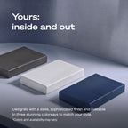 Seagate One Touch 2TB Portable External Hard Drive HDD USB-C