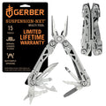 Gerber Gear Suspension-NXT 15-in-1 EDC Multi tool with Pocket Knife, Needle Nose Pliers and Wire Stripper Tools, Gifts for Men, Survival and Camping Gear, Stainless Steel (Pack of 12)
