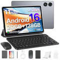 Tablet 11 inch, Android 16 Tablet with Keyboard, Mouse & Stylus, Gray