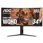 AOC 27 Inch Curved Gaming Monitor FHD 200Hz VA 0.3ms HDR, C27G4H2