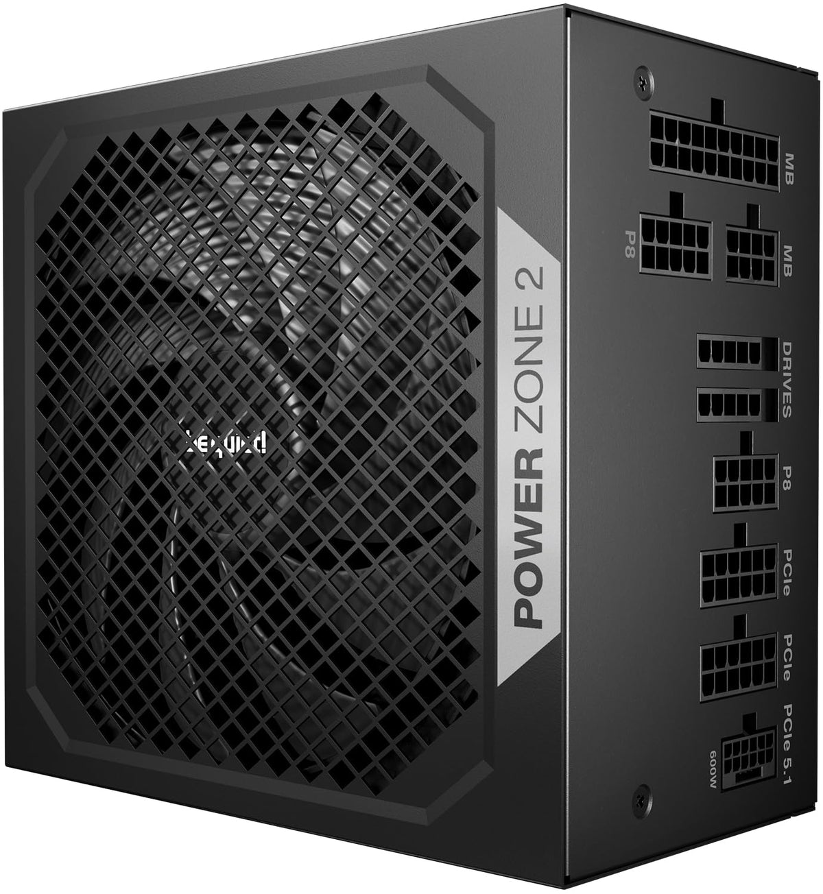 be quiet! Power Zone 2 1000W, ATX 3.1, PCIe 5.1, 80+ Platinum Power Supply