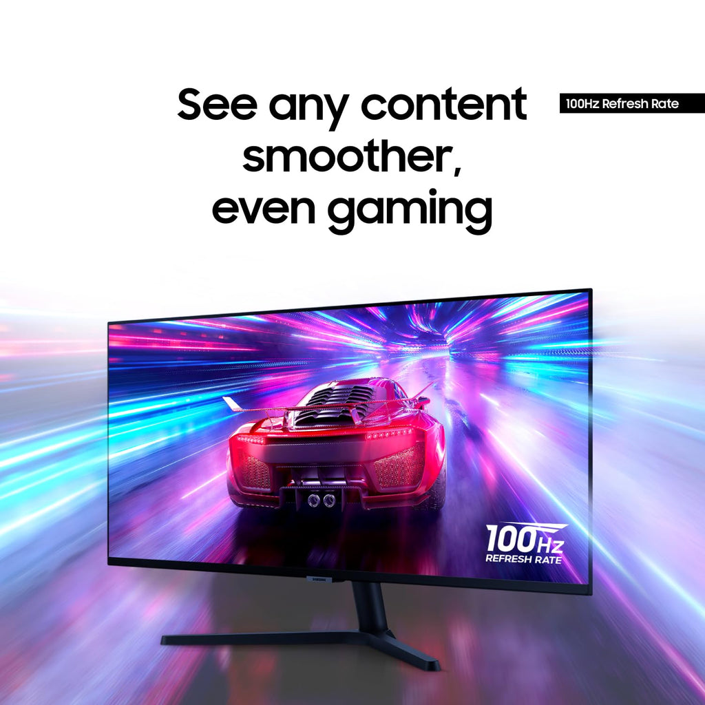 SAMSUNG 34" ViewFinity S50GC Series Ultra-WQHD Monitor, 100Hz, 5ms, HDR10, AMD FreeSync, Eye Care, Borderless Design, PIP, PBP, LS34C502GANXZA, 2023, Black