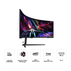 Samsung 57" Odyssey Neo G9 (G95NC) Dual 4K UHD 1000R Curved Gaming Monitor