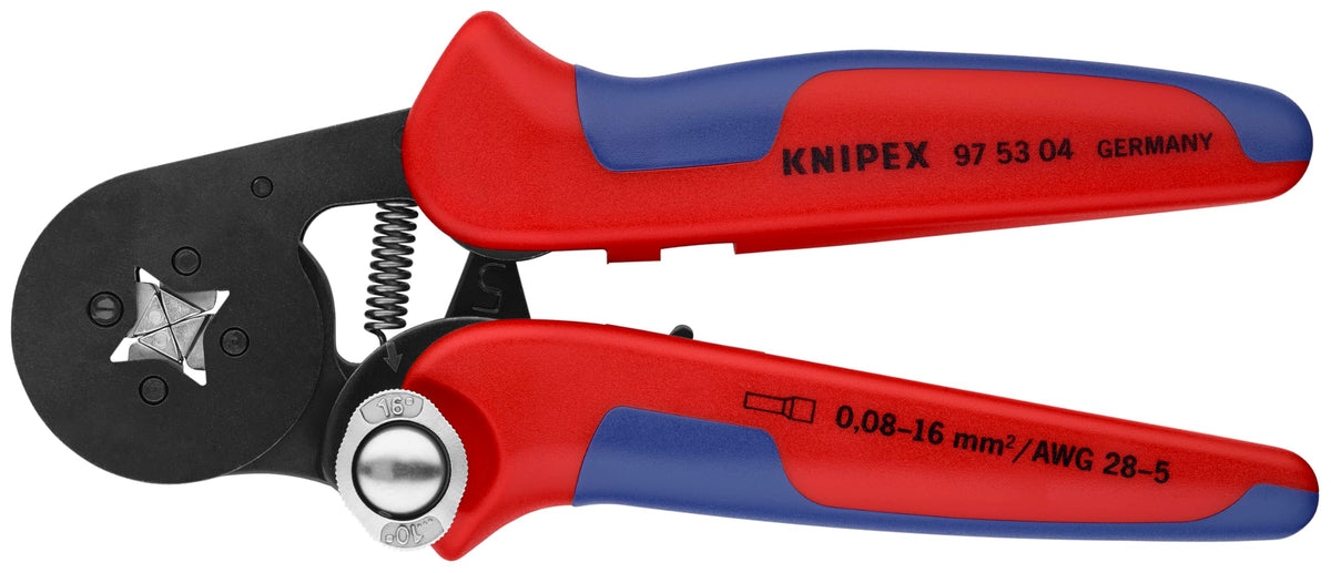 KNIPEX - 97 53 04 Tools - Crimping Pliers, Self-Adjusting (975304)