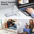 iDiskk 1TB External Hard Drive USB Photo Memory Stick for Phone Mac PC | Plug and Play with Dedicated app, Cross-Device File Transfer, Portable Photo Backup, Compatible with iOS, Windows & Mac