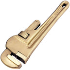 CS Unitec | Non-Sparking Pipe Wrench | American Type | 6 in. | Max Dia. 3/4 in. | TUV Certified | Aluminum Bronze | Non-Magnetic | Corrosion Resistant | EX502-6A