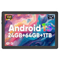 Android 16 Tablet 10 Inch, 24GB RAM 64GB ROM 1TB,HD IPS,Fast WiFi 6, BT 5.4