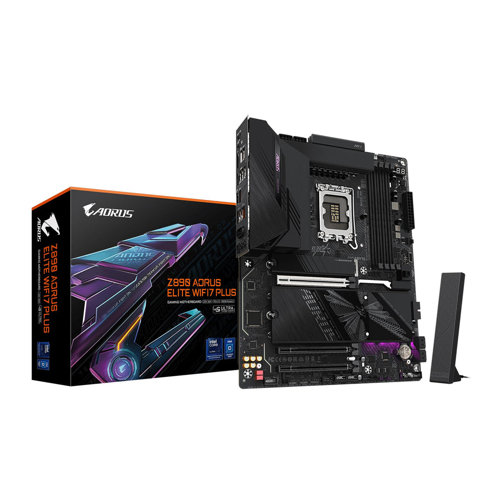 GIGABYTE Z790 AORUS Elite AX LGA 1700 ATX Motherboard, Support Intel Core 14th/13th/12th Gen, DDR5, 16+1+2 Power Phase, 4X M.2, PCIe 5.0, USB-C 3.2, WIFI6E, 2.5GbE, Q-Flash, EZ-Latch, RGB Fusion