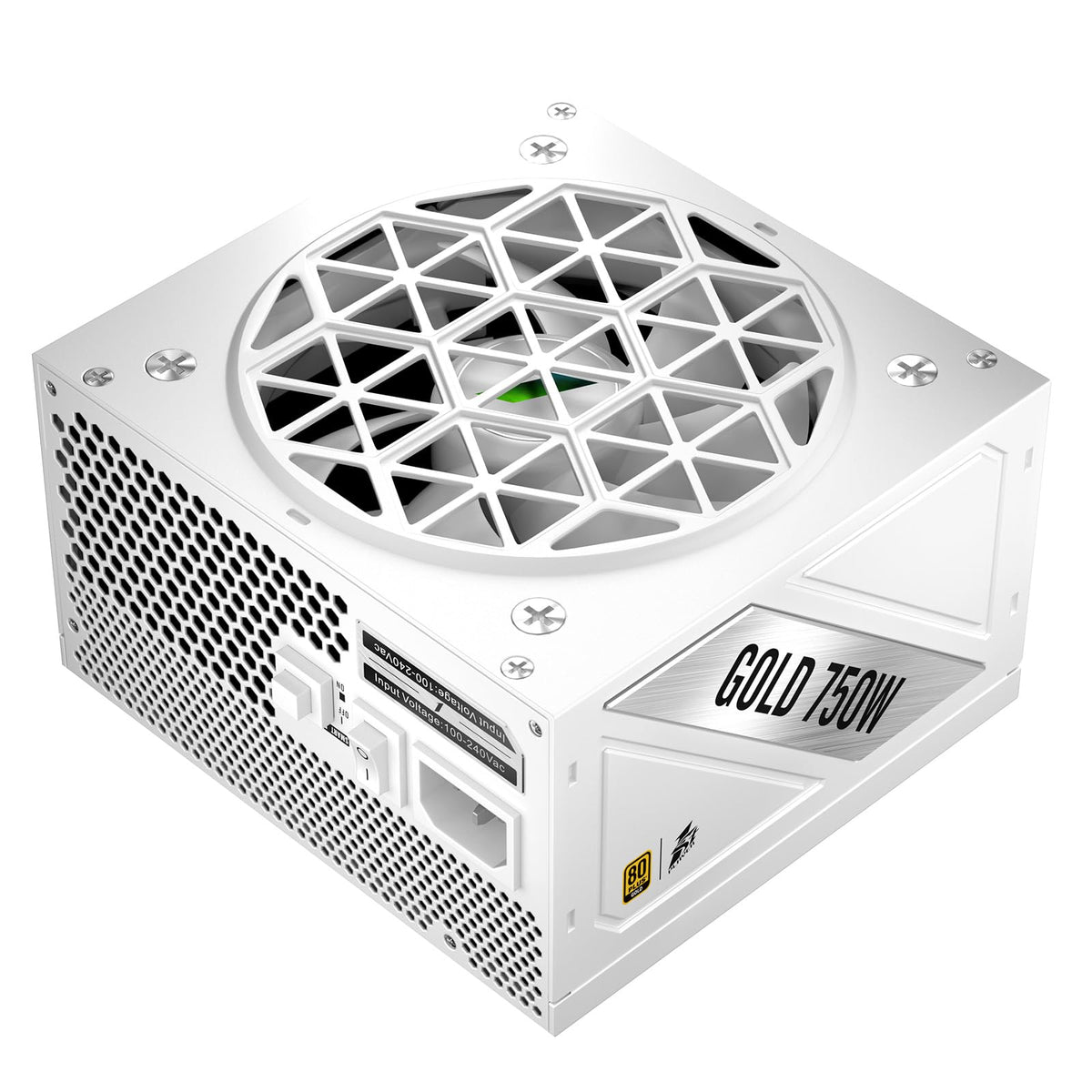 1ST PLAYER NGDP-GLD-1000W PSU Fully Modular PC ATX Power Supply-Computer Power Supplies,80 Plus Gold/PPLP Platinum,ATX 3.1/PCI-E 5.1/Silent FDB Fan with Zero RPM (White)