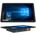 10.1" Industrial Mini Computer, Win 11 Embedded Panel PC with 10 Points Touchscreen Desktop Tablet, N5095 8GB RAM 128GB ROM HDMI 2.0 WiFi 5 Bluetooth 5.0 for Office/Automation/Kiosk/Bar/Warehouse