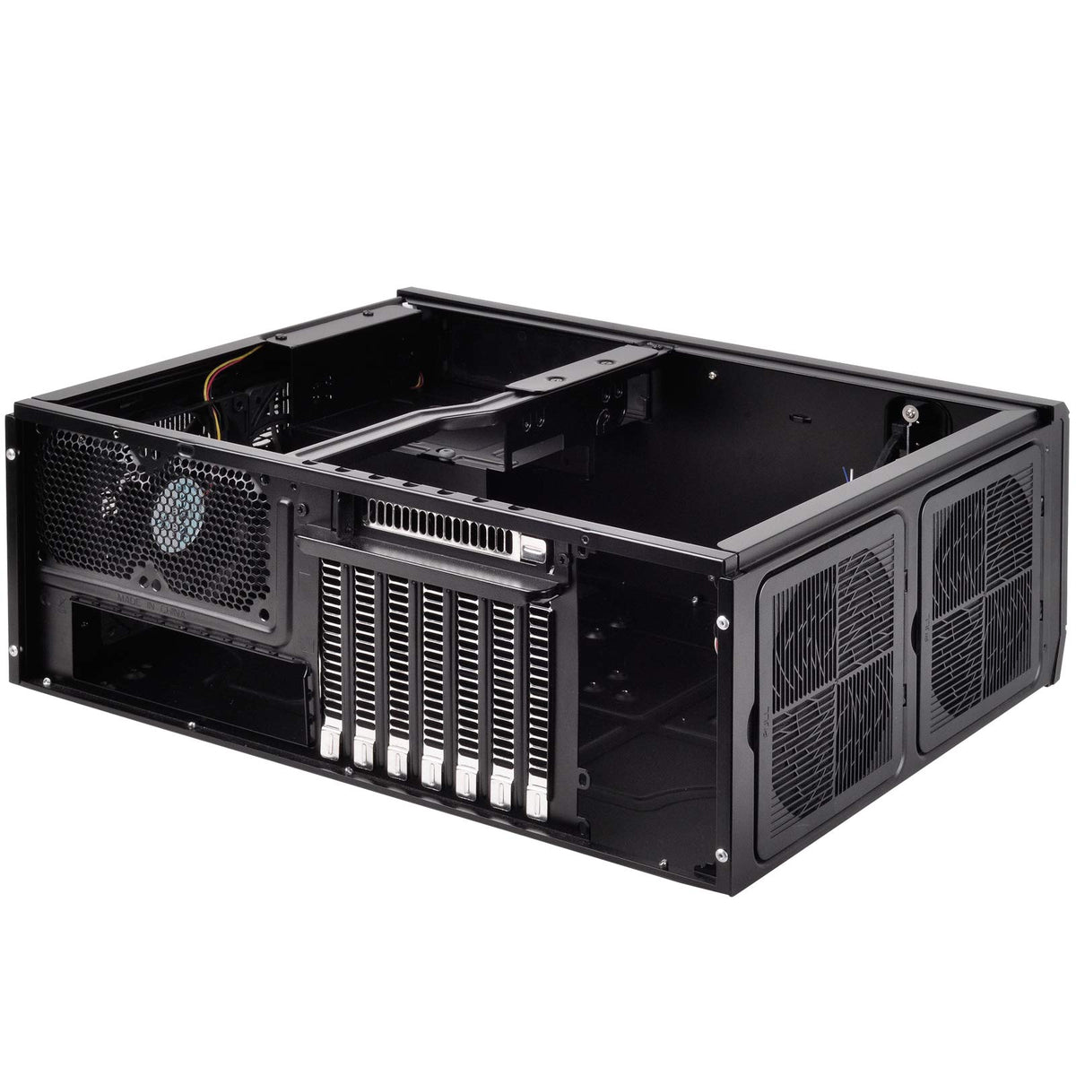 Silverstone Technology GD10B Home Theater Computer Case (HTPC) with Lockable Front Panel for ATX/Micro-ATX Motherboards GD10B-x