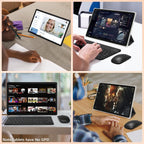 Tablet｜14 inch Android 16 Tablet｜36GB RAM 256GB ROM ｜1920 * 1200 IPS FHD｜10000mAh 30W Fast Charging｜Octa-core Processor｜Wi-Fi 6, BT 5.4｜Dual Camera with Gemini AI｜Keyboard｜Stylus｜Case｜Headphone