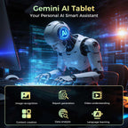 10 inch Tablet with Keyboard - Android 16 Tablet - 32GB+256GB+2TB (Black)