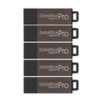 Centon Electronics DataStick Pro USB 2.0 Flash Drive, 2 GB, 50 USB Flash Drives, 50 Bulk Pack, Grey
