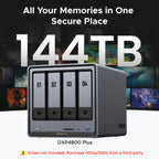 UGREEN DXP4800 Plus 4-Bay NAS for Families, Creators & Small Teams