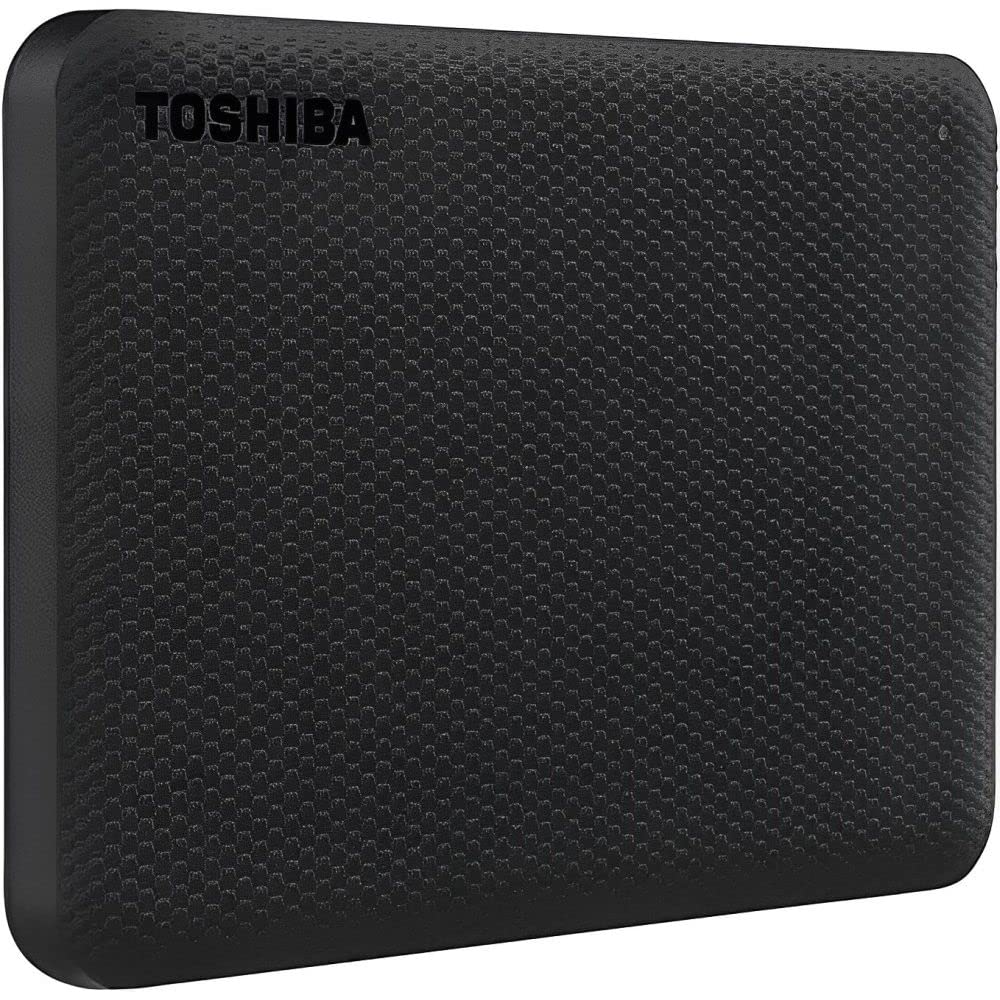 Toshiba Canvio Advance 1TB Portable External Hard Drive USB 3.0, Black - HDTCA10XK3AA