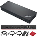 40B00300US Thinkpad Docking Station USB C, 4K Lenovo Thunderbolt 4 Dock
