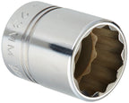 Williams WSS-23RC 23-Piece 1/2-Inch Drive Shallow 12 Point Socket Set