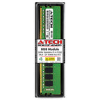 A-Tech 16GB (2x8GB) DDR4 2666MHz DIMM PC4-21300 UDIMM Non-ECC 2Rx8 1.2V CL19 288-Pin Desktop Computer RAM Memory Upgrade Kit