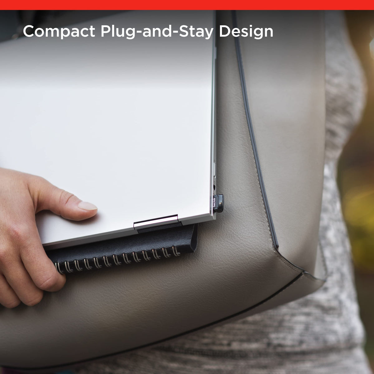 SANDISK 1TB Ultra Fit, USB Type-A Flash Drive, Up to 400MB/s Read Speeds