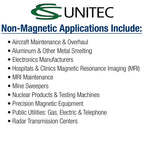 CS Unitec | Non-Sparking & Non-Magnetic Aluminum Bronze Impact Socket Set | 1-7/16 inch 6 Point Socket, 3/4 inch Drive