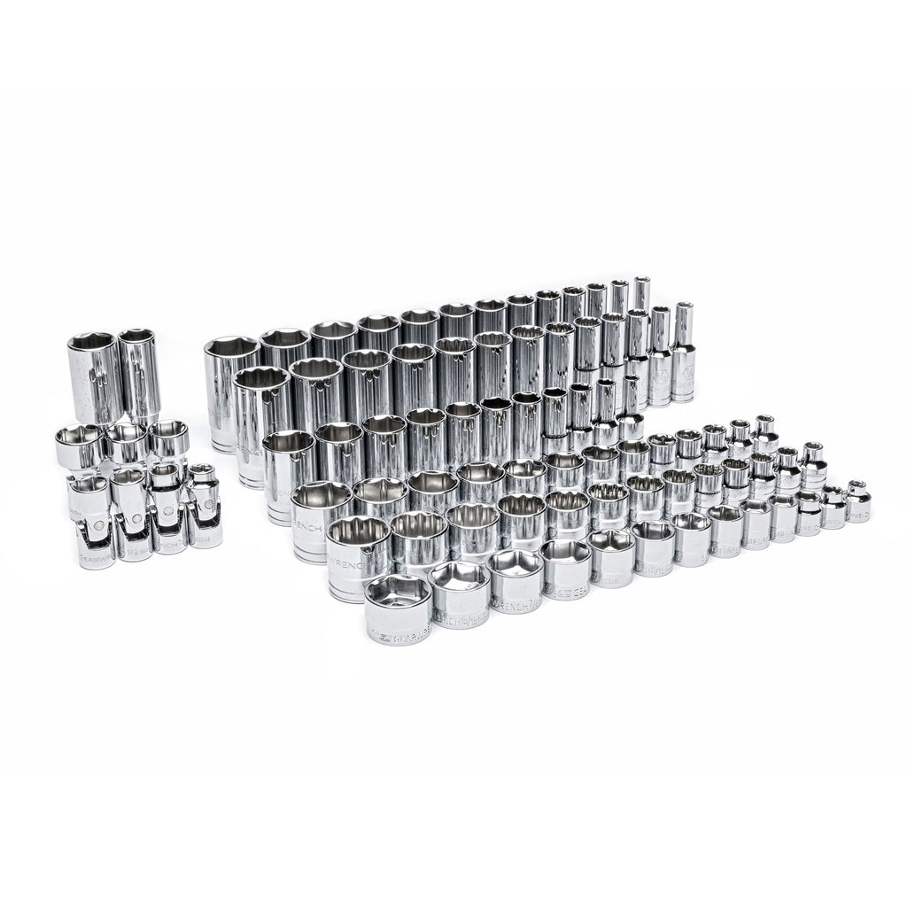 GEARWRENCH 85 Piece 3/8” Drive Master SAE Socket Set | GWMSSKT38SAE