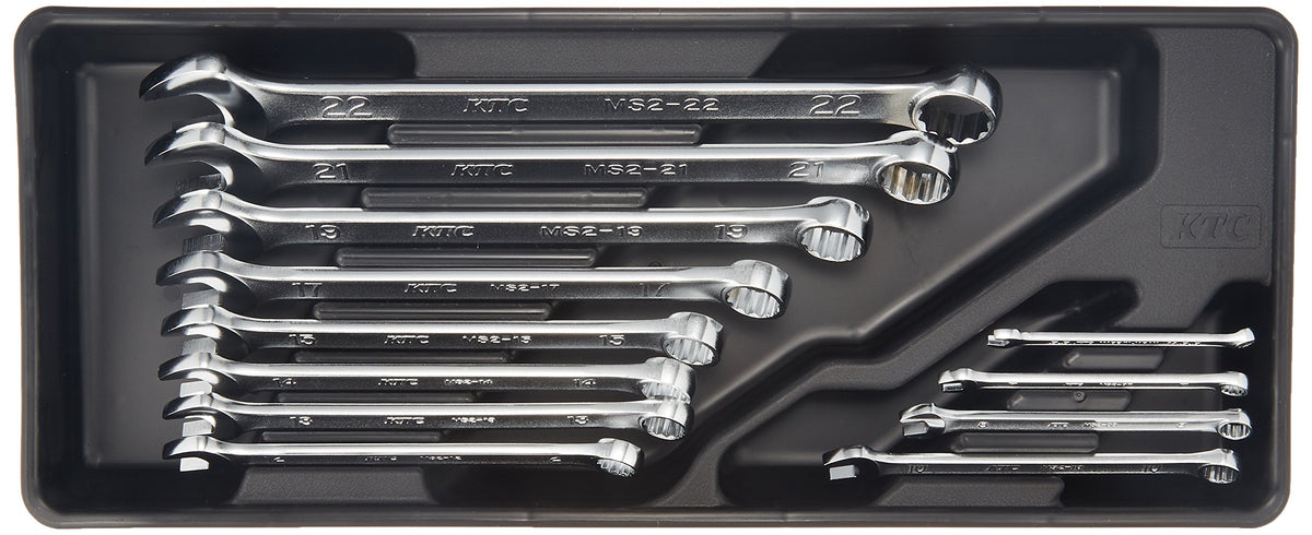 Kyoto Machine Tools (KTC) Combination Wrench Set, Set of 12 TMS212