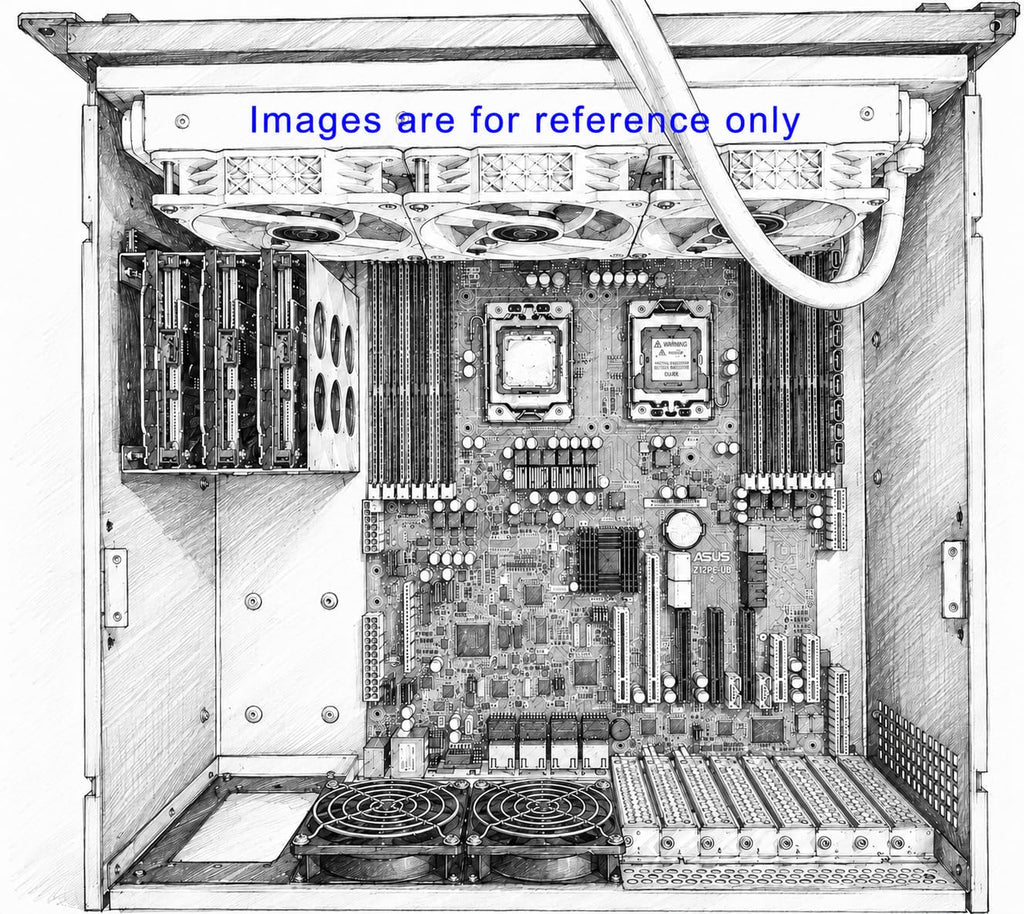 4U 19-Inch Industrial Computer Case Rackmount PC Chassis 360 Liquid CPU AIO Support,