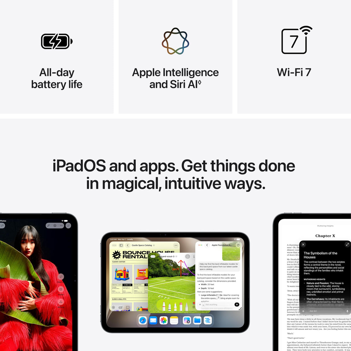 Apple iPad mini (A20 Pro) — Midnight