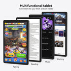 Android 16 Tablet 11 inch, 128GB + 36GB + 1TB Expand, 90Hz IPS Large Screen