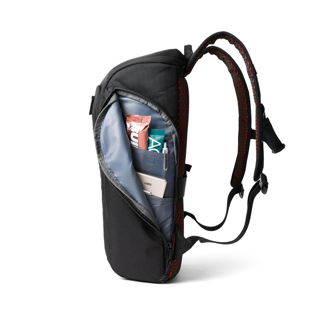 UAG Civilian 20-Liter Backpack, fits up to 16" Laptop, Black/Orange