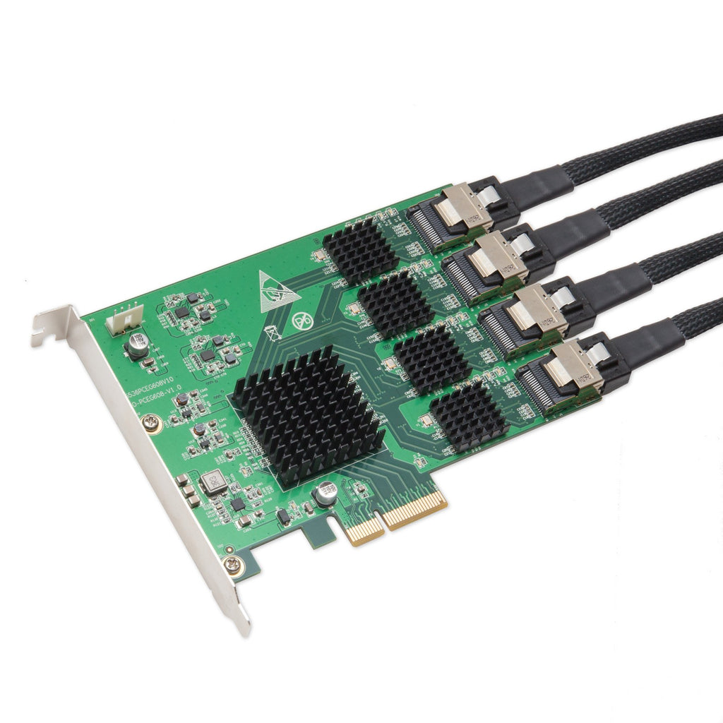 IO Crest 16 Port SAS PCIe 2.0 X4 Controller Card Components Other SI-PEX40097