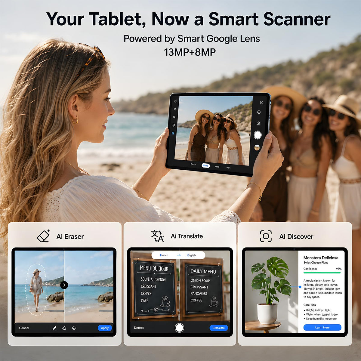 Tablet, Android 16 Tablet 11.5 Inch, 2.8K(2800*1840) Tablet With Keyboard