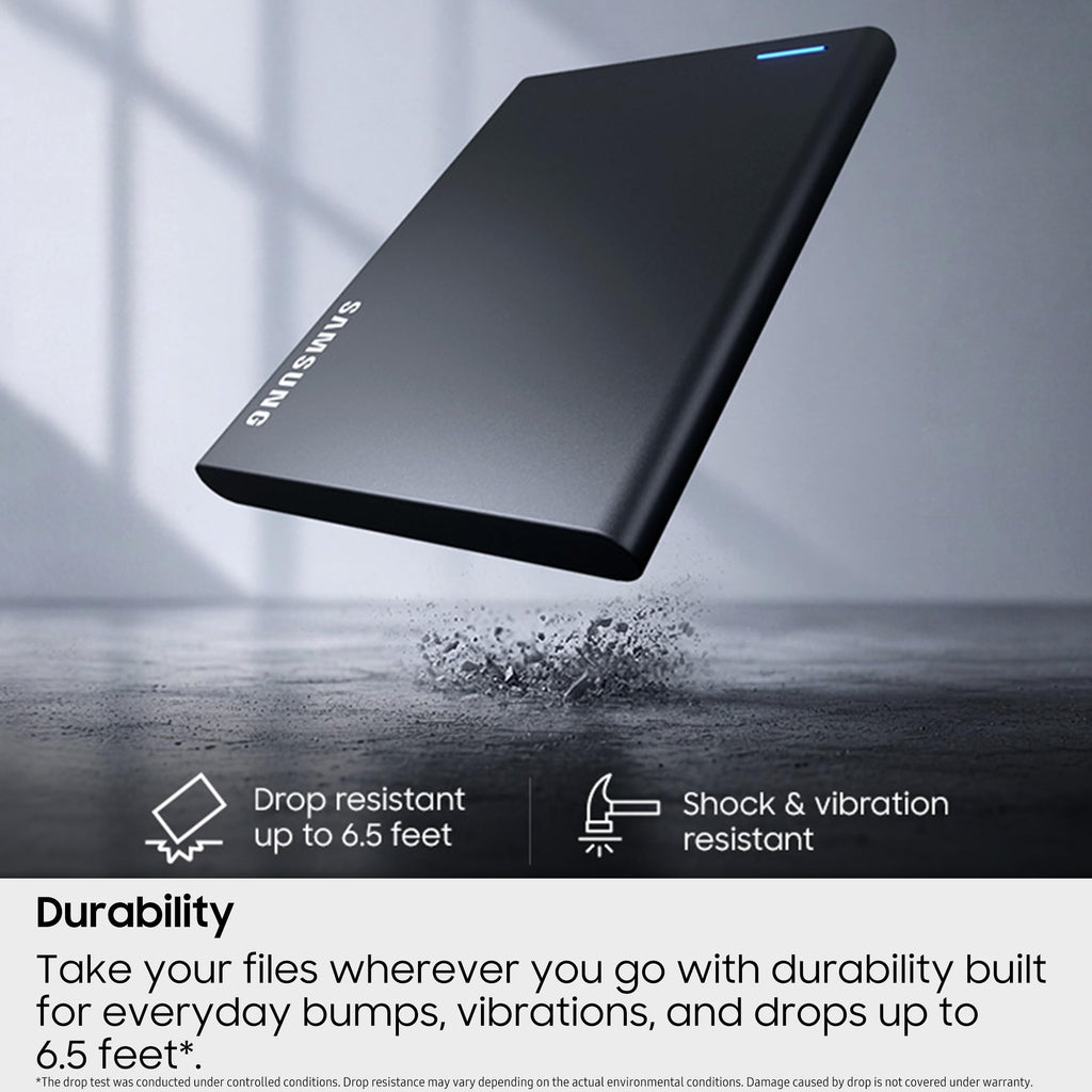 Samsung Portable SSD P7 1TB, Read/Write Speeds up to 4,000/3,700 MB/s