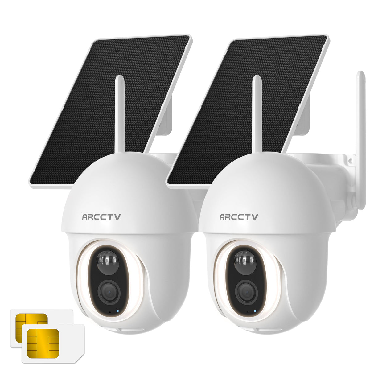 ARCCTV 4G LTE Cellular Security Camera Outdoor Wireless