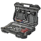 STARWORK TRUE MECHANIC™ 314-Piece Mechanics Tool Set and Socket Set, 1/4", 3/8", 1/2" Drive, Professional, Metric