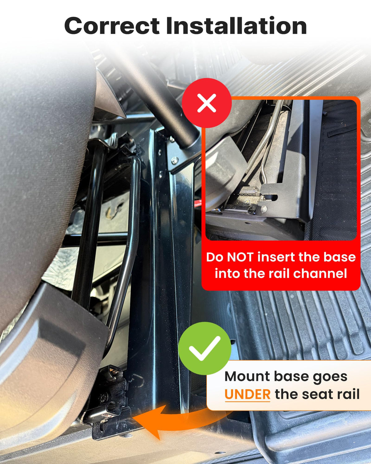 No-Drill Laptop Mount Fit for Mercedes Sprinter, ProMaster City