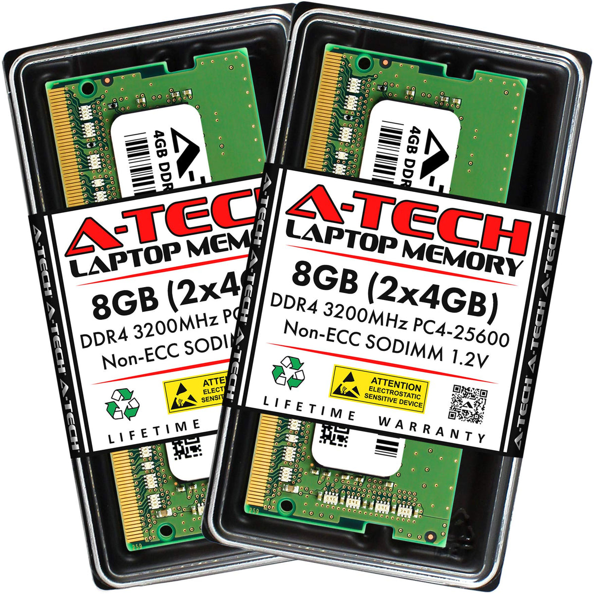 A-Tech 16GB RAM for HP EliteBook 630 G10, 640 G10, 650 G10 Laptop | DDR4 3200MHz PC4-25600 SODIMM 1.2V 260-Pin Non-ECC SO-DIMM Memory Upgrade